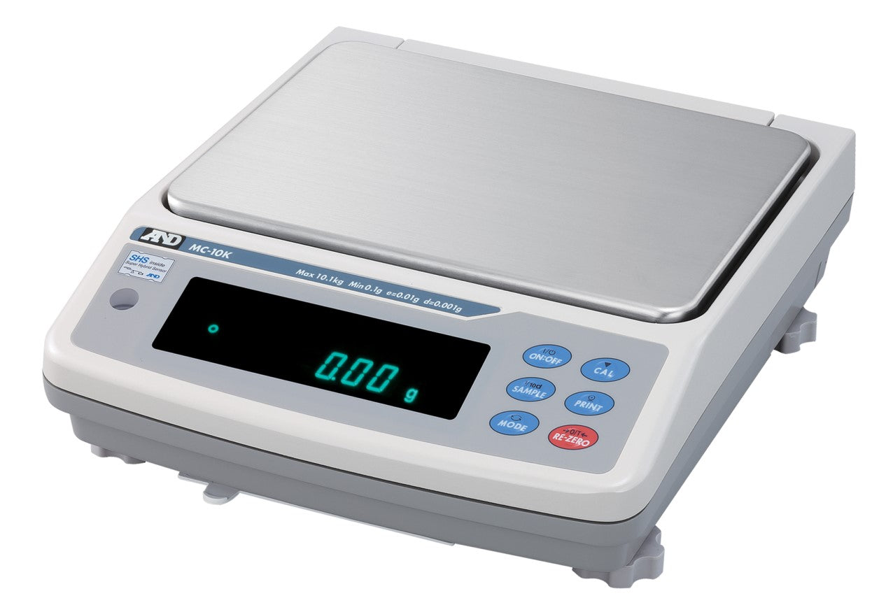 A&D MC-10KS - 10.1kg x 0.001g Mass Comparator