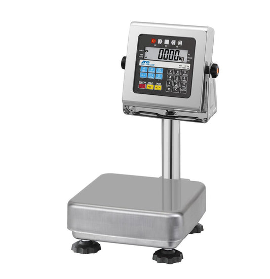 Balance de table lavable A&amp;D HV-15KCWP - 3/6/15 kg x 0,001/0,002/0,005 kg