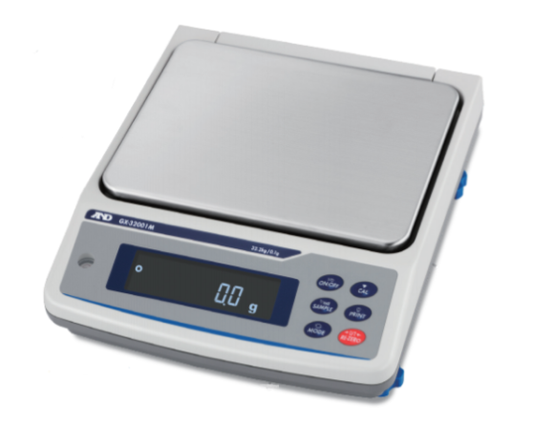 A&D GX-22001M - 22.2 kg x 0.1g Washdown Precision Balance